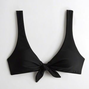 Hollister Tie Front Bikini Top